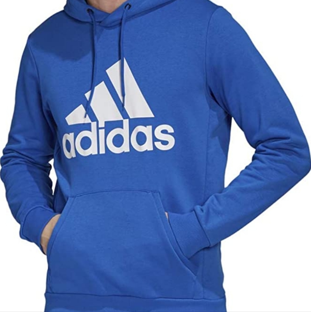 NWT- Adidas Must Have Badge of Sport Pullover Graphic Hoodie